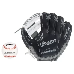 Franklin Sports Meshtek Series 9.5-in. Right Hand Throw T-Ball Glove & Ball Set - Youth -Kohls shop 1922226 ALT