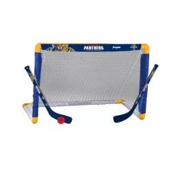 Franklin Sports Florida Panthers Mini Hockey Goal Set