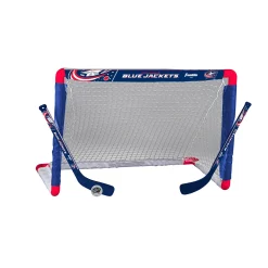 Franklin Sports Columbus Blue Jackets Mini Hockey Goal Set