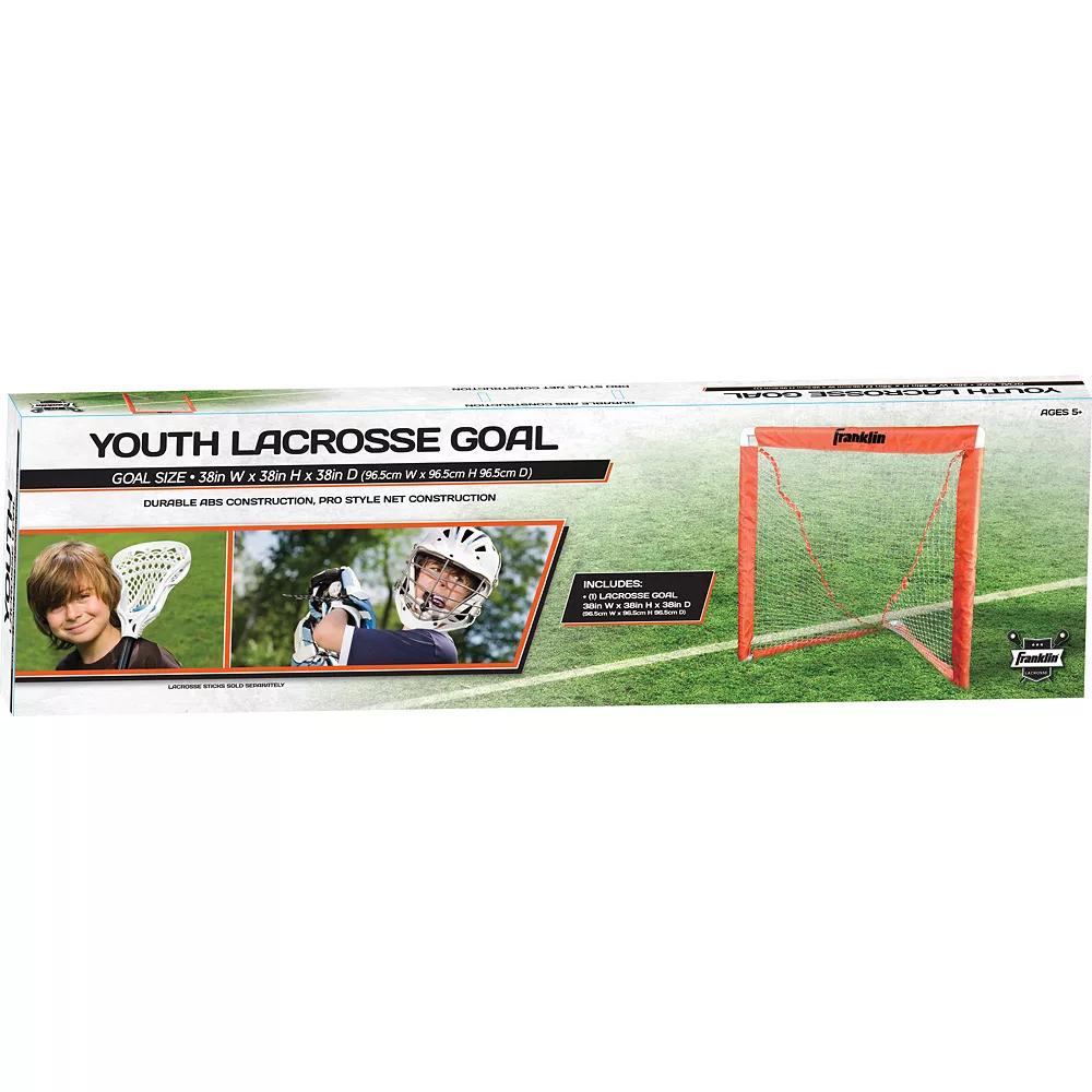 Franklin Sports Deluxe Lacrosse Goal - Youth 2 Franklin Sports Deluxe Lacrosse Goal - Youth - Image 2