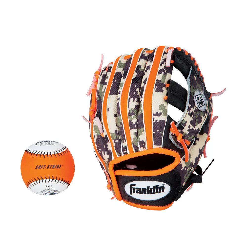 Franklin Sports Performance Series 9.5-in. Right Hand Throw T-Ball Glove & Ball Combo - Youth 1 Franklin Sports Performance Series 9.5-in. Right Hand Throw T-Ball Glove & Ball Combo - Youth