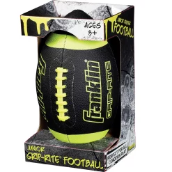 Franklin Sports Black Junior Grip-Rite Football