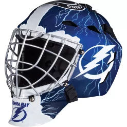 Franklin Sports Youth Tampa Bay Lightning GFM 1500 Street Hockey Goalie Face Mask