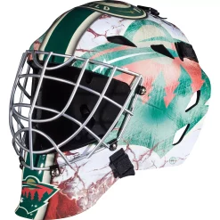 Franklin Sports Youth Minnesota Wild GFM 1500 Street Hockey Goalie Face Mask