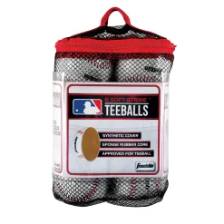 Franklin Sports MLB 6-pk. Soft Strike Teeballs