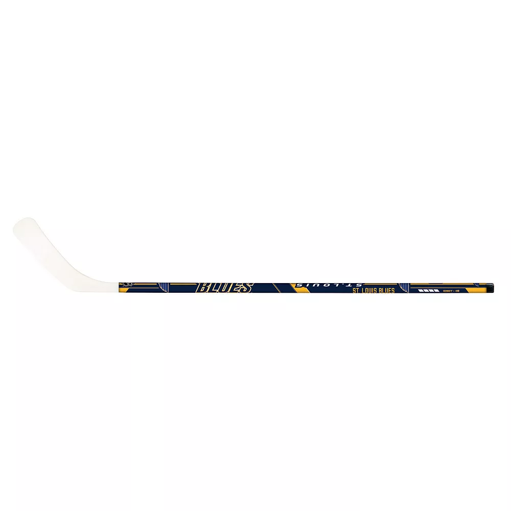 Franklin Sports St. Louis Blues 48-inch Right Hand Street Hockey Stick 2 Franklin Sports St. Louis Blues 48-inch Right Hand Street Hockey Stick - Image 2
