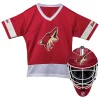 Youth Franklin Sports Arizona Coyotes Goalie Face Mask & Jersey Set