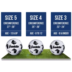 Franklin Sports 12-Pack Size 3 F-100 Soccer Balls with Pump -Kohls shop 4344645 ALT2