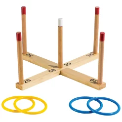 Franklin Sports Wooden Ring Toss Game