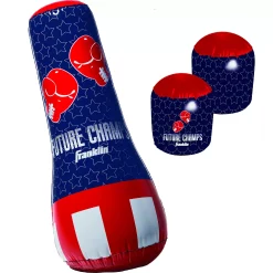 Franklin Sports Future Champs Inflatable Punching Bag & Glove Set