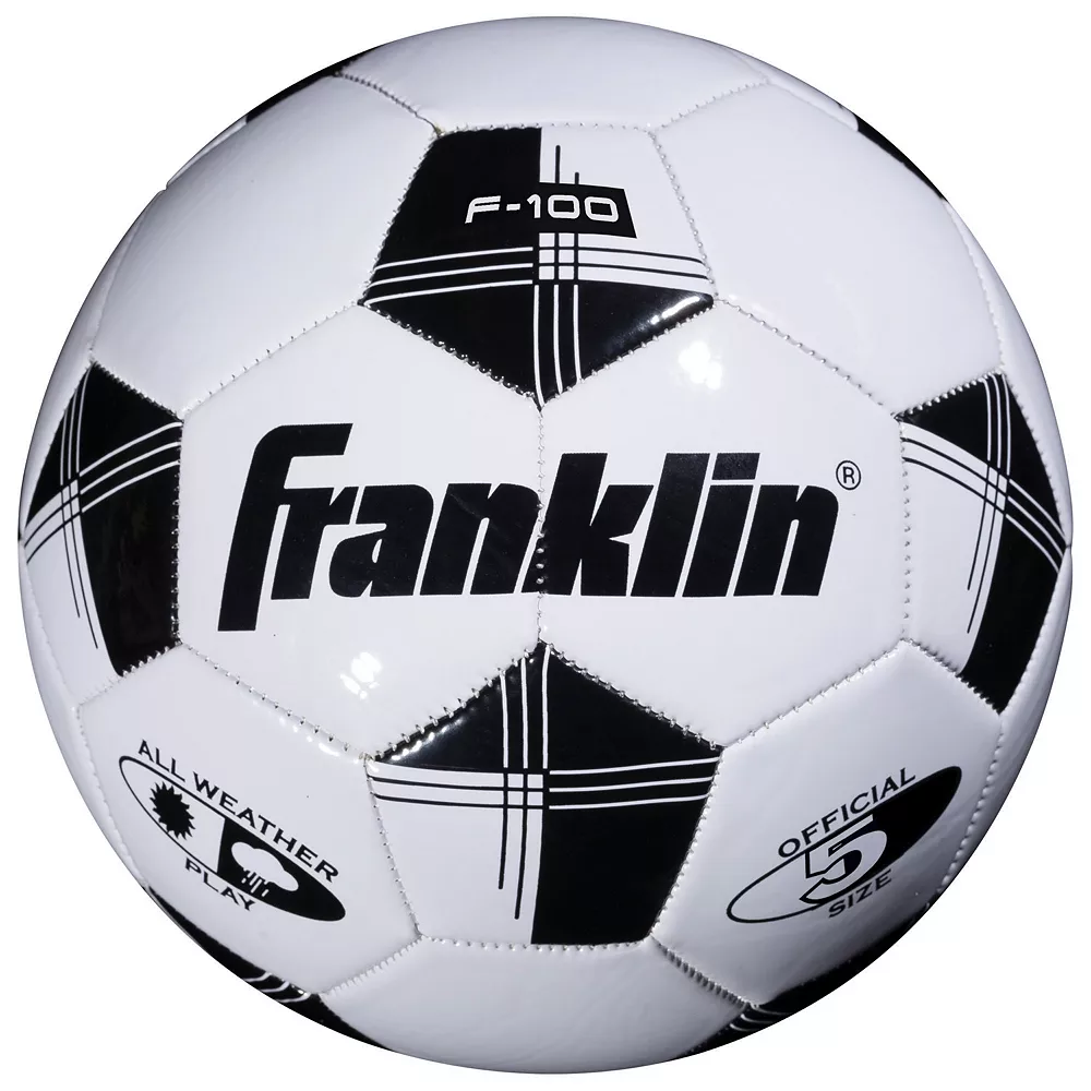 Franklin Sports 12-Pack Size 4 F-100 Soccer Balls with Pump 3 Franklin Sports 12-Pack Size 4 F-100 Soccer Balls with Pump - Image 3