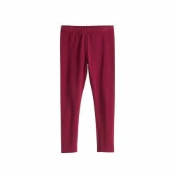 Girls 4-12 Jumping Beans® Solid Leggings -Kohls shop 4487703 Cherry Fusion