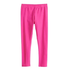 Girls 4-12 Jumping Beans® Solid Leggings -Kohls shop 4487703 Inspiration Pink