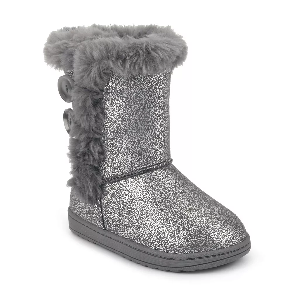 Jumping Beans® Noraa Toddler Girls' Faux-Fur Winter Boots 4 Jumping Beans® Noraa Toddler Girls' Faux-Fur Winter Boots - Image 4