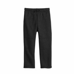 Toddler Boy Jumping Beans® Fleece Pants with Knee Piecing -Kohls shop 4978165 Black