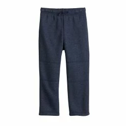 Toddler Boy Jumping Beans® Fleece Pants with Knee Piecing -Kohls shop 4978165 Navy
