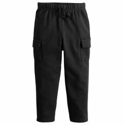 Toddler Boy Jumping Beans® French Terry Cargo Pants -Kohls shop 4992412 Black