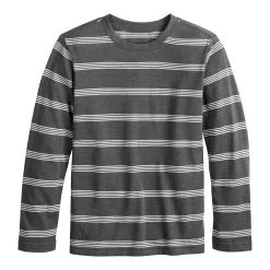 Kids 4-12 Jumping Beans® Striped Tee -Kohls shop 5013603 Murky Gray
