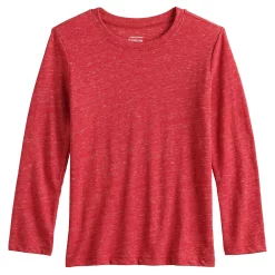 Kids 4-12 Jumping Beans® Textured Tee -Kohls shop 5034094 Inviting Red