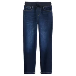 Boys 4-12 Jumping Beans® Straight Knit Jeans in Slim & Husky