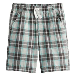 Boys 4-12 Jumping Beans® Plaid Canvas Shorts