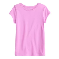 Toddler Girl Jumping Beans® Vivid Core Short Sleeve Crewneck Tee -Kohls shop 5232766 Purple