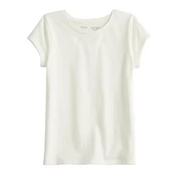 Toddler Girl Jumping Beans® Pastel Core Short Sleeve Crewneck Tee -Kohls shop 5232768 White