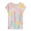 Toddler Girl Jumping Beans® Tie Dye Core Short Sleeve Crewneck Tee