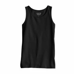 Toddler Girl Jumping Beans® Essential Rib Tank Top -Kohls shop 5235870 Black