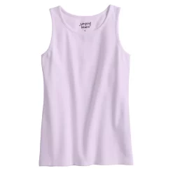Girls 4-12 Jumping Beans® Essential Ribbed Tank Top -Kohls shop 5237540 Lavender