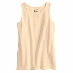 Girls 4-12 Jumping Beans® Essential Ribbed Tank Top -Kohls shop 5237540 Peach