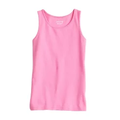 Girls 4-12 Jumping Beans® Essential Ribbed Tank Top -Kohls shop 5237540 Pink