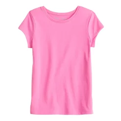 Girls 4-12 Jumping Beans® Essential Crewneck Tee -Kohls shop 5239494 Pink