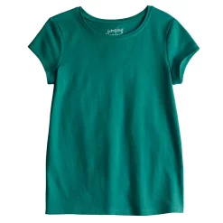Girls 4-12 Jumping Beans® Essential Crewneck Tee -Kohls shop 5239494 Turquiose