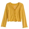 Toddler Girl Jumping Beans® Lettuce-Edge Cardigan