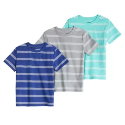 Toddler Boy Jumping Beans® Essential Striped Tee 3-Pack Set
