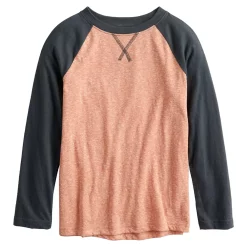 Kids 4-12 Jumping Beans® Long Sleeve Raglan Tee -Kohls shop 5258579 Bronze Gray