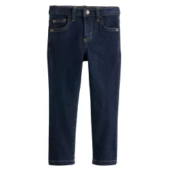 Boys 4-8 Jumping Beans® Skinny Fit Denim Jeans in Regular, Slim & Husky -Kohls shop 5263117 Dark Wash Solid