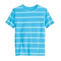 Boys 4-8 Jumping Beans® Essential Striped Tee -Kohls shop 5267617 Coastline Blue