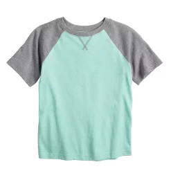 Boys 4-8 Jumping Beans® Essential Short Sleeve Raglan Tee -Kohls shop 5267731 Teal Gray