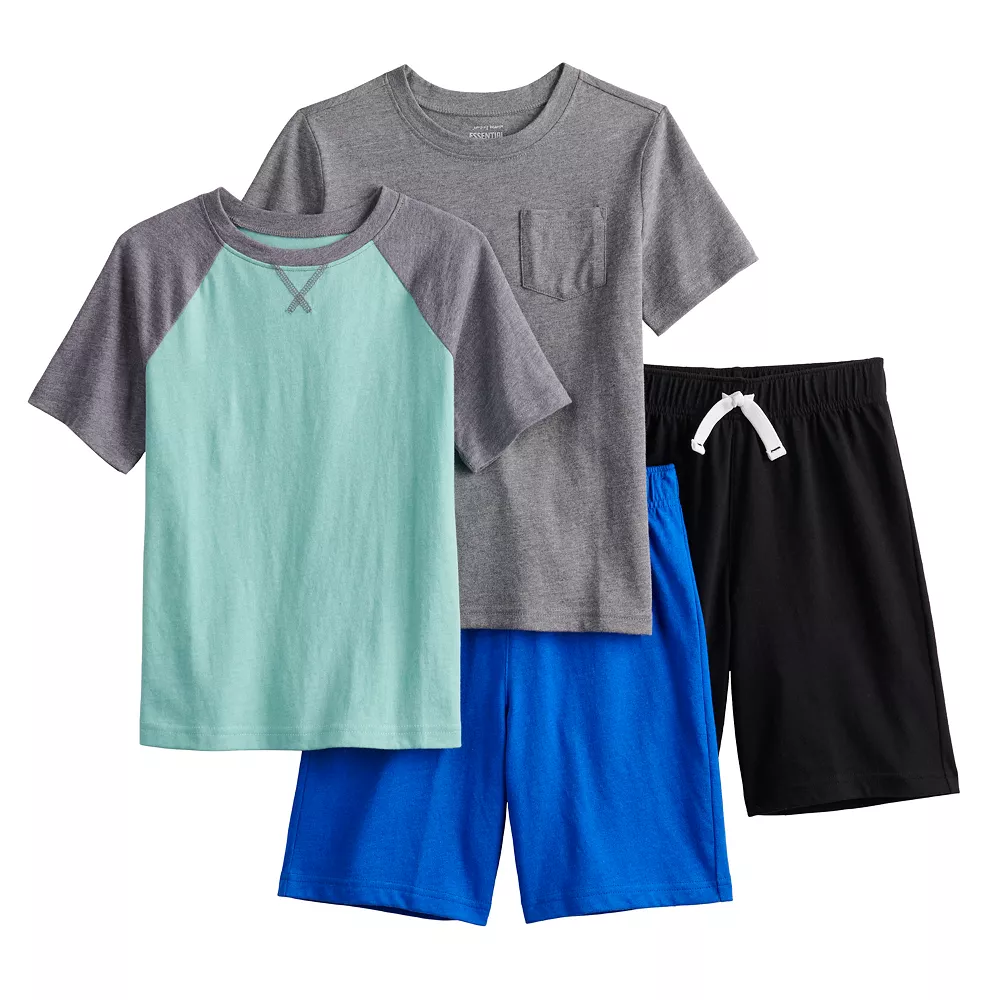 Boys 4-8 Jumping Beans® Tees & Shorts 4-Piece Set 2 Boys 4-8 Jumping Beans® Tees & Shorts 4-Piece Set - Image 2