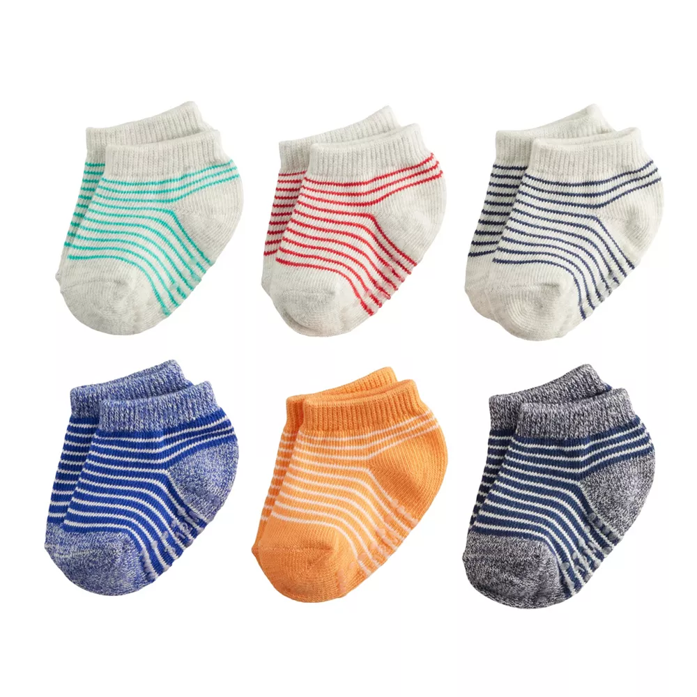 Baby / Toddler Boy Jumping Beans® 6-Pack Low Cut Socks 2 Baby / Toddler Boy Jumping Beans® 6-Pack Low Cut Socks - Image 2
