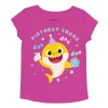 Toddler Girl Jumping Beans® Baby Shark "Birthday Shark" Graphic Tee