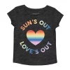Toddler Girl Jumping Beans® Rainbow "Sun's Out, Love's Out" Graphic Tee