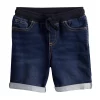 Toddler Boy Jumping Beans® Pull-On Knit Denim Shorts