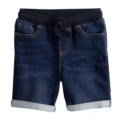 Toddler Boy Jumping Beans® Pull-On Knit Denim Shorts