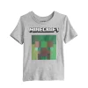Boys 4-12 Jumping Beans® Minecraft Creeper & Steve Lenticular Graphic Tee