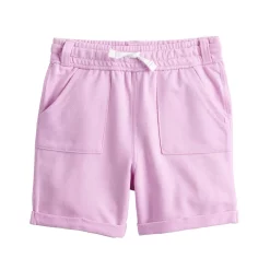 Girls 4-12 Jumping Beans® Adaptive Sensory, Seated Comfort, & Easy Dressing French Terry Shorts -Kohls shop 5573758 Melrose Pink