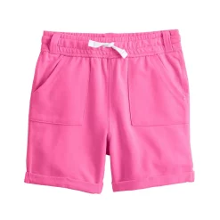 Girls 4-12 Jumping Beans® Adaptive Sensory, Seated Comfort, & Easy Dressing French Terry Shorts -Kohls shop 5573758 Pink Notion