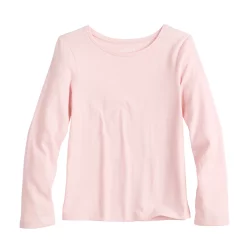 Toddler Girl Jumping Beans® Basic Long Sleeve Tee -Kohls shop 5574760 Light Pink